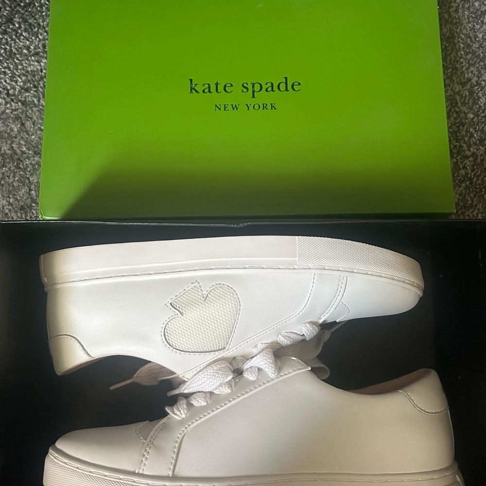 Kate Spade White Sneakers